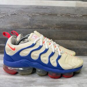 Nike Air VaporMax Plus Coconut Milk Hyper Royal' DM8317-100 Mens Size 10 Sneaker